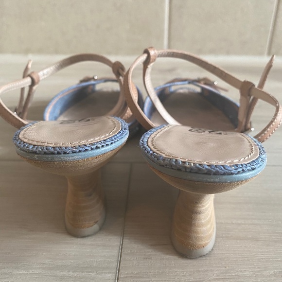 *SOLD* Salvatore Ferragamo Woven Raffia Wedges 😍 - Picture 6 of 10